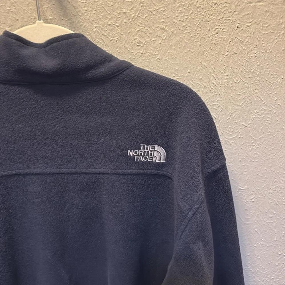 The North Face Fleece Windwall Jacket Coat Navy Blue Men’s Size Large